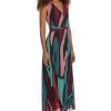 Women's Sleeveless Pleated Skirt Maxi Dress