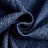 Women Denim Shirt Dress V Neck Short Sleeve Long Bottom Down A-Line Jeans Dresses with Pockets